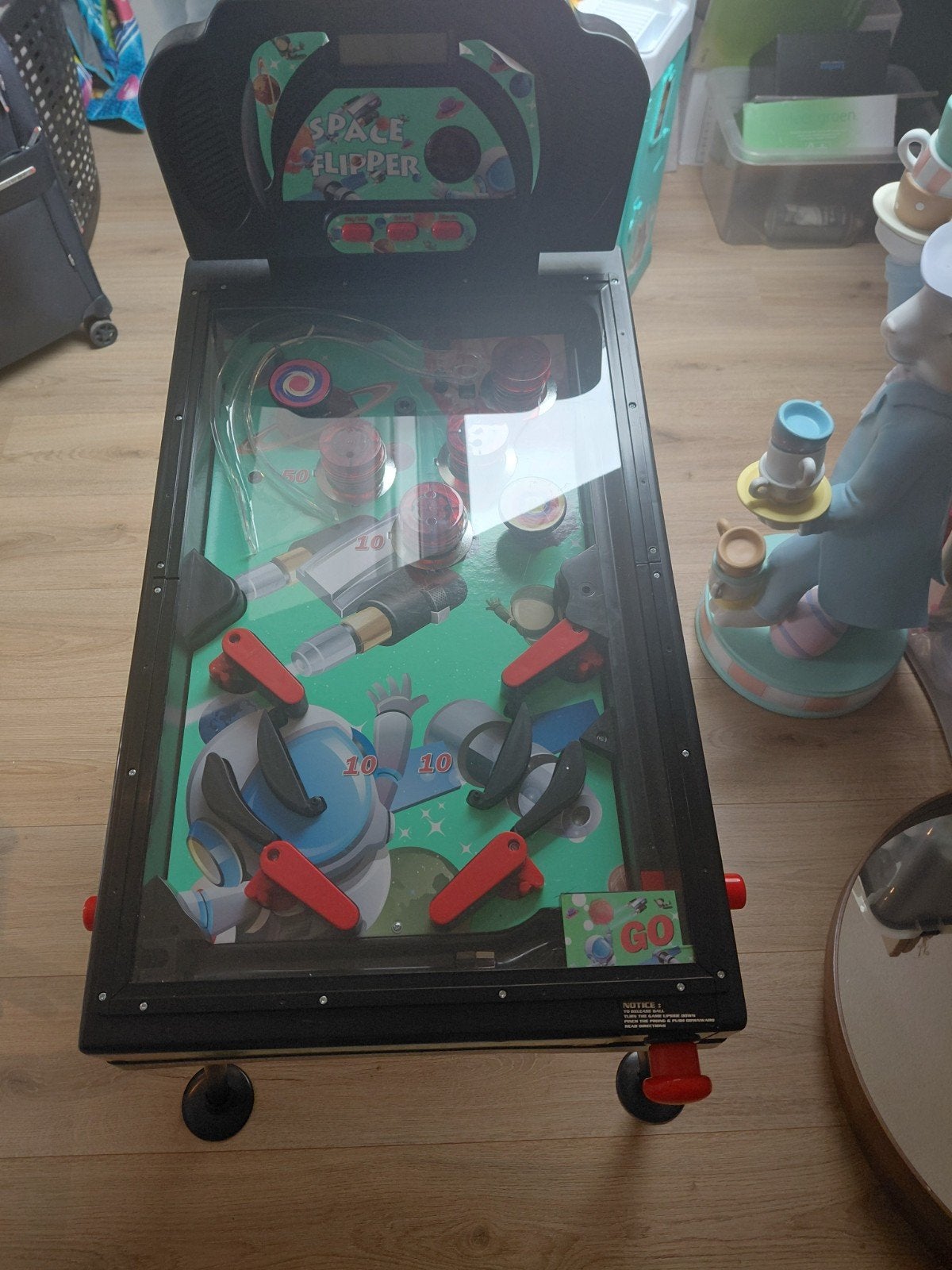 Space Flipper Flipperkast voor Kinderen - Zo goed als nieuw, Kinderen en Baby's, Ophalen, Gebruikt