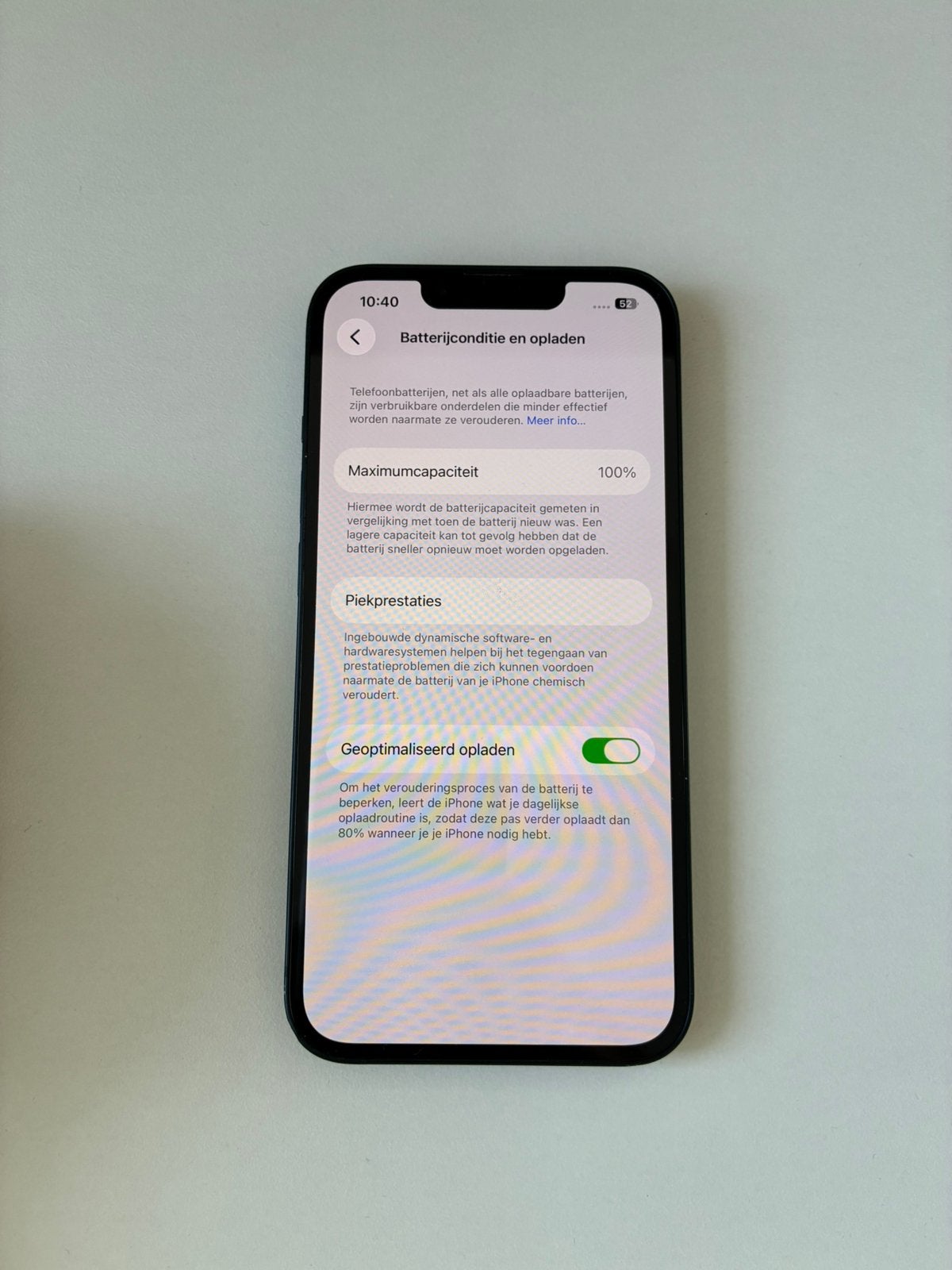 iPhone 13 128gb 100% nette staat, Telecommunicatie, Mobiele telefoons | Apple iPhone, Ophalen, 128 GB, Zwart, Nieuw