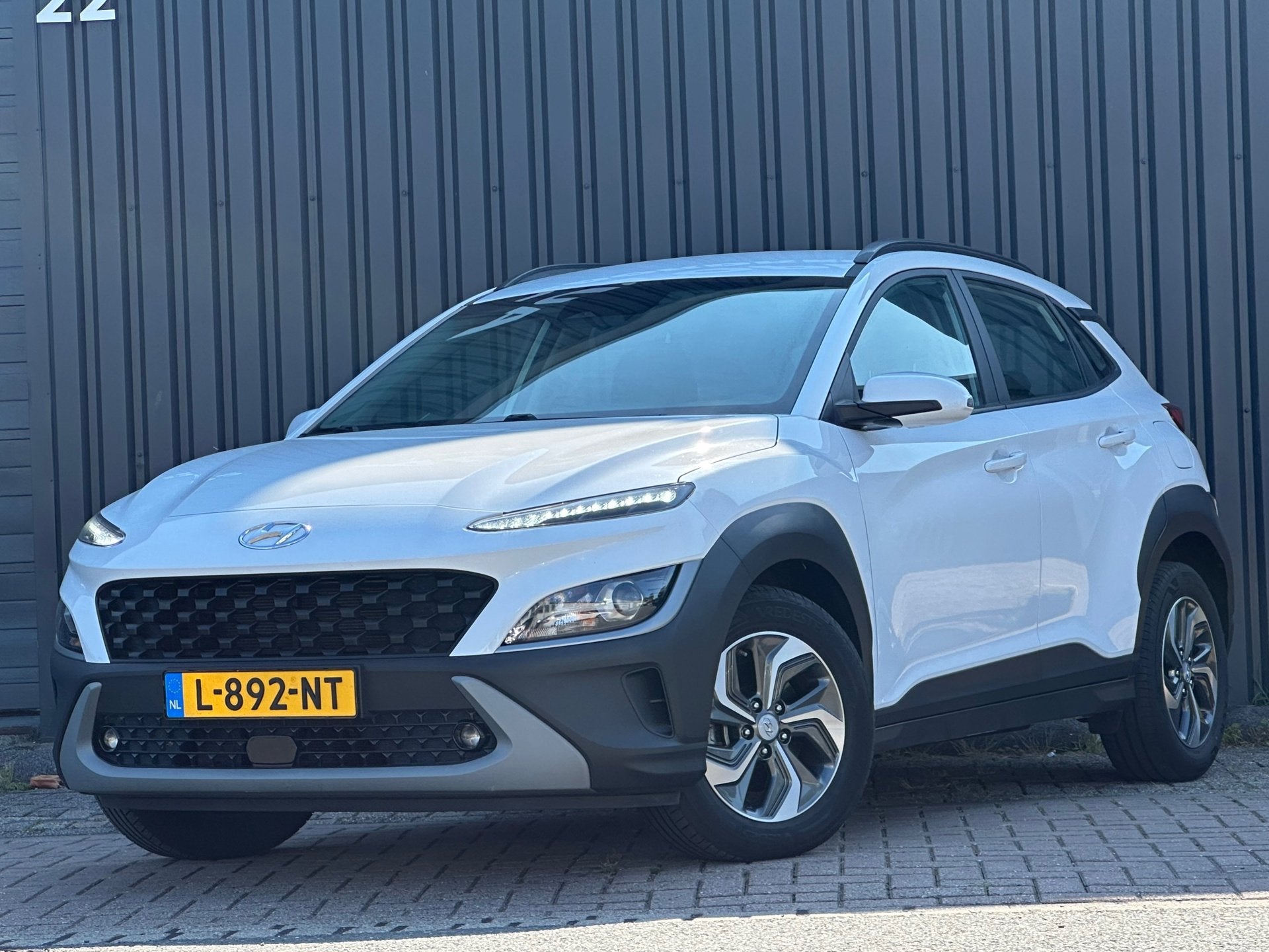 Hyundai Kona 1.6 GDI HEV Comfort, Auto's, Gebruikt, Euro 6, Wit, Origineel Nederlands