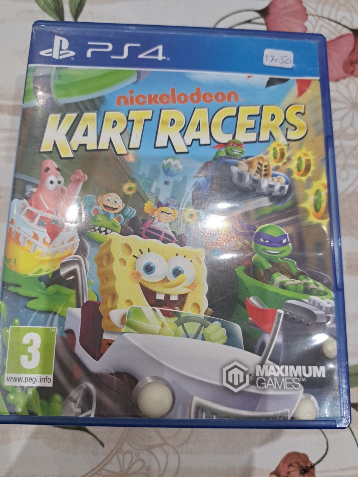 PS4 nickelodeon kart racers, 1 speler, Ophalen of Verzenden, Racen en Vliegen, Vanaf 3 jaar