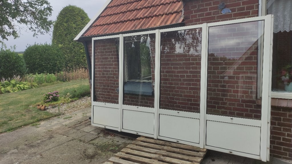 GRATIS Windscherm, Ophalen, Gebruikt