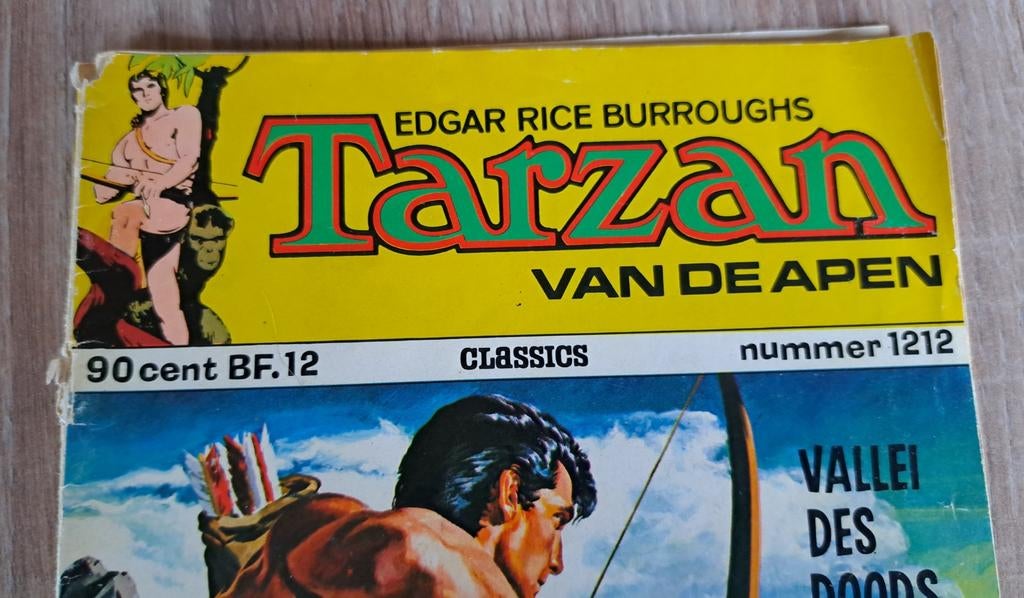 Tarzan van de apen; 'De vallei des doods' - Classic uit 1972, Boeken, Strips | Comics, Eén comic, Ophalen of Verzenden, Gelezen