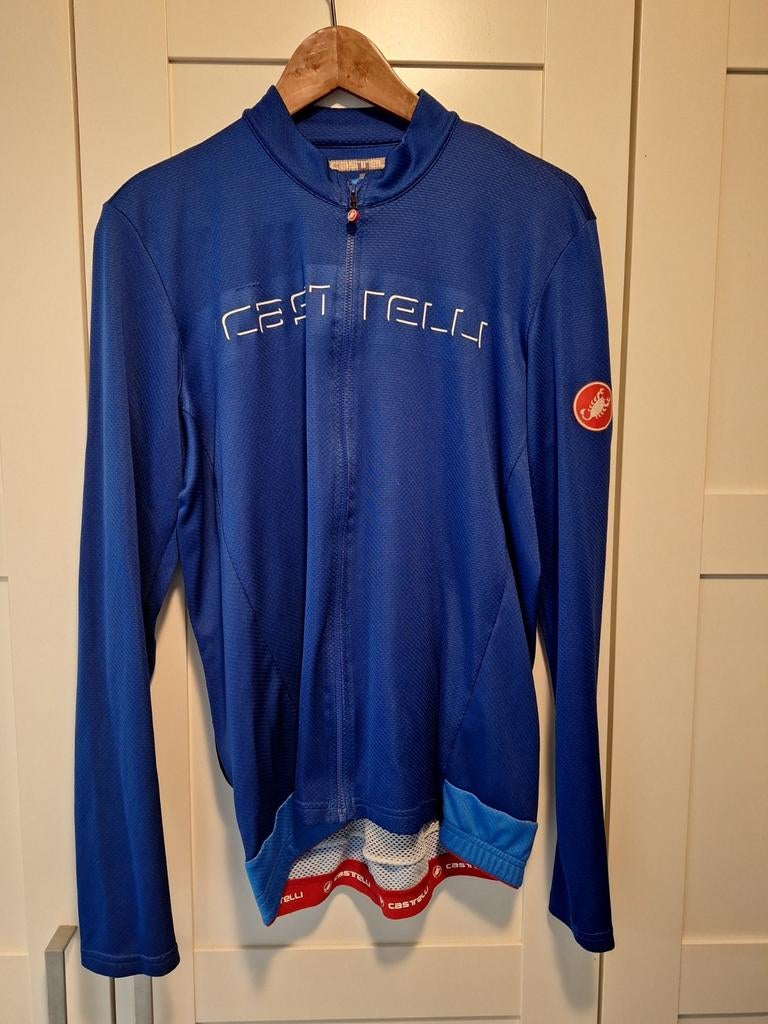 Castelli Fietsshirt Lange Mouwen (Orgineel), Ophalen of Verzenden, Zo goed als nieuw