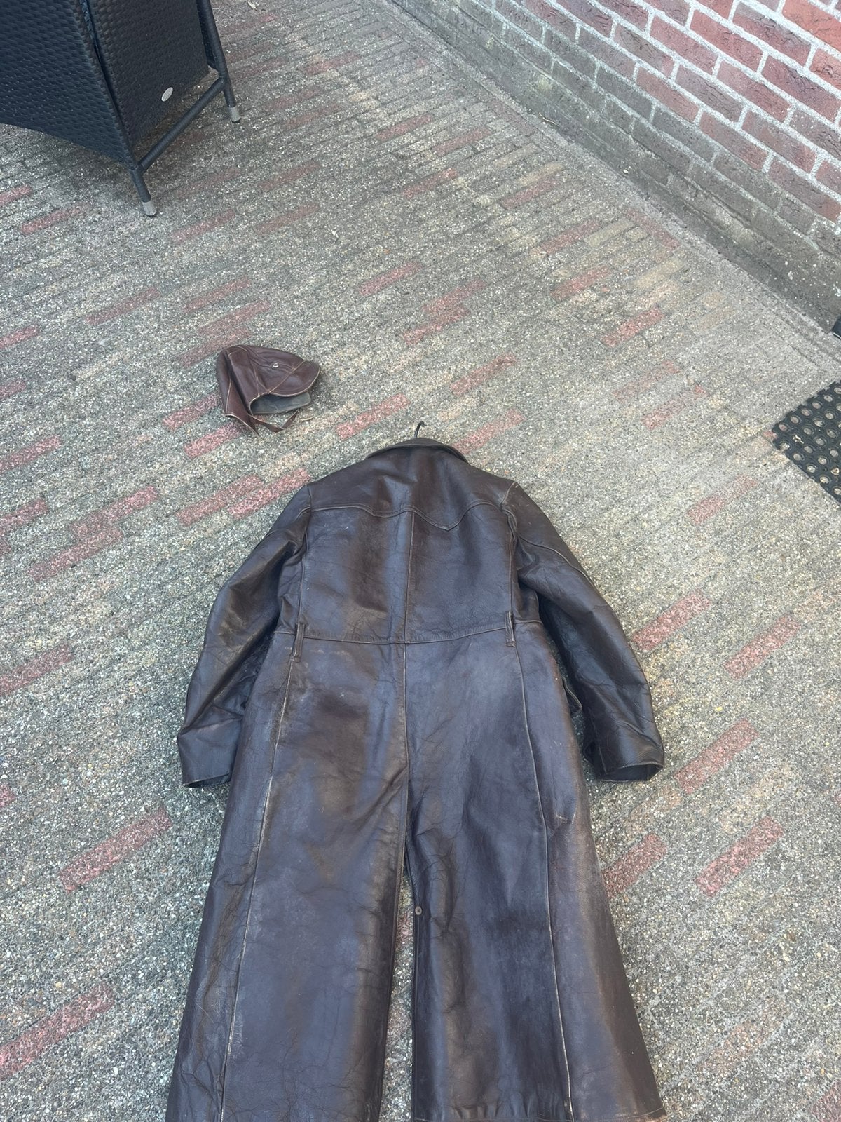 Solex jas, Ophalen, Zo goed als nieuw, Bruin