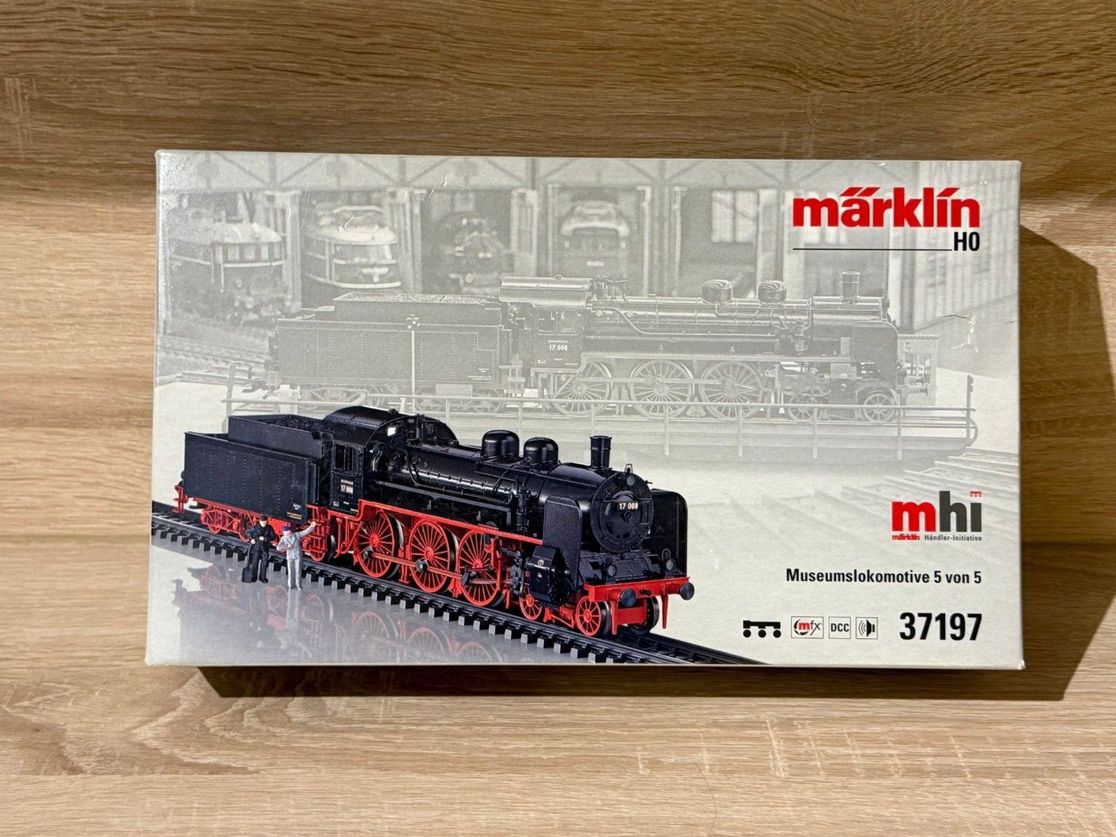 Marklin 37197 BR 17 MFX Sound, Wisselstroom, Locomotief, Verzenden, Zo goed als nieuw