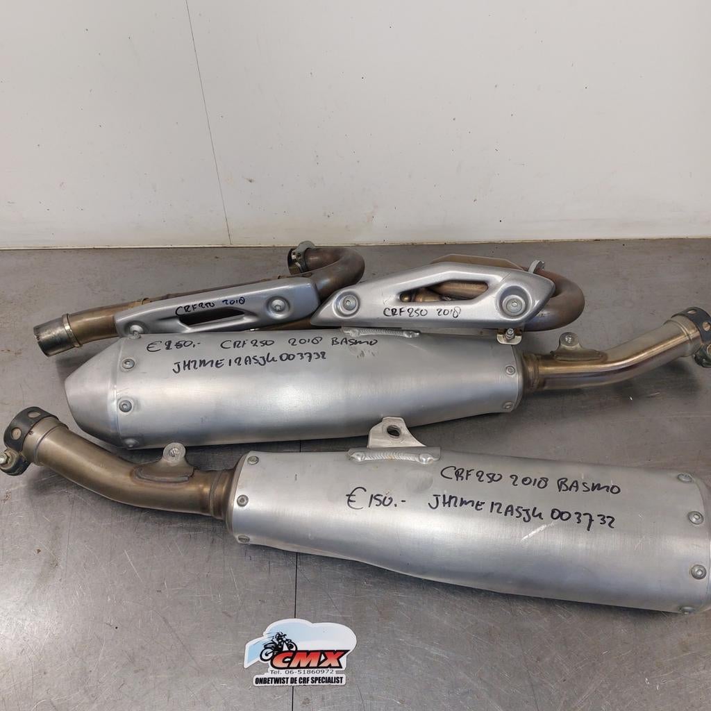Uitlaat Honda CRF250 (2018) uitlaatdemper Honda CRF250, Ophalen, Cmx, Cmx, Cmx