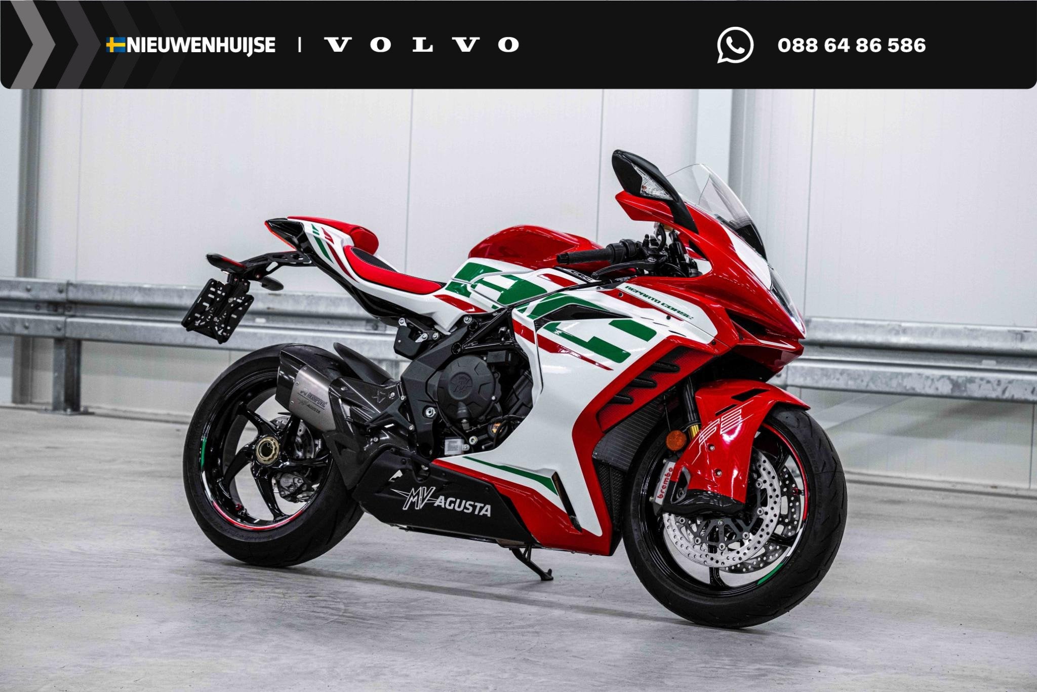 MV Agusta F3 RC 007/200 | Cruise Control | Launch Control |, Motoren, Super Sport, Meer dan 35 kW, ABS, Lorentzlaan 14
3401 MX  IJsselstein, NL