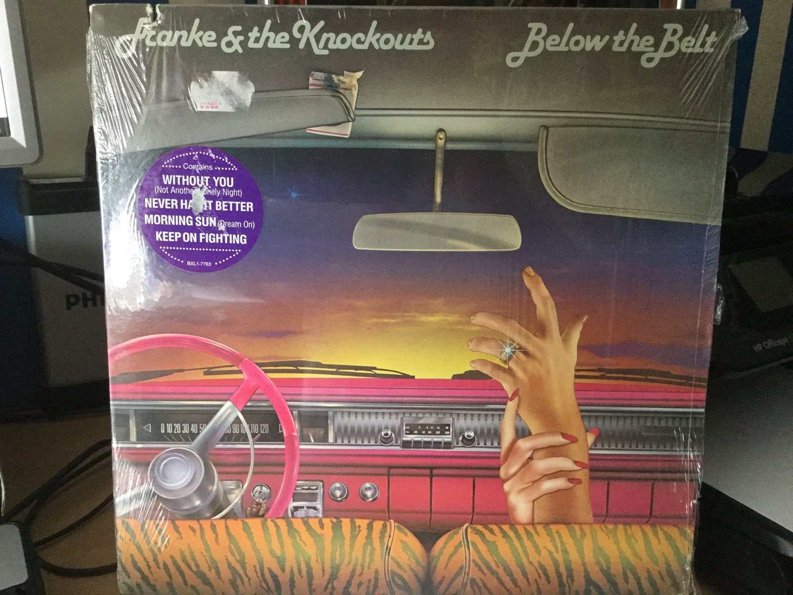 Franke and the Knockouts-Below the belt. 1982., Ophalen of Verzenden, Gebruikt, 12 inch