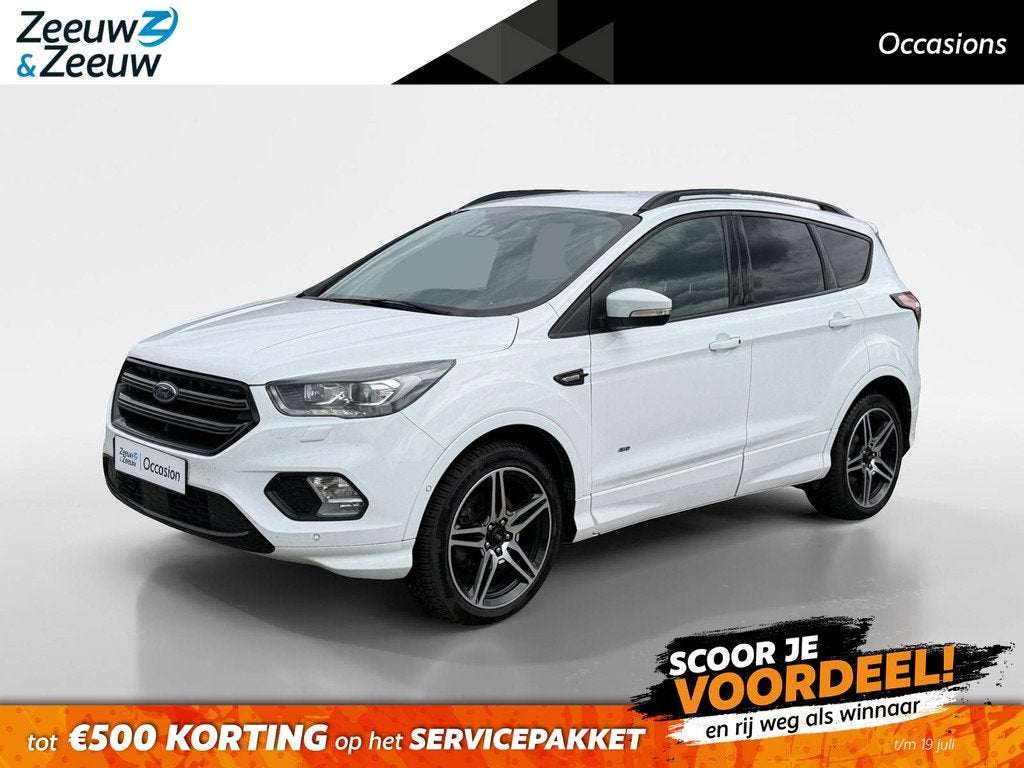 Ford Kuga 1.5 EcoBoost ST Line | Winter en zomerset | Navi |, Auto's, Ford, Automaat, 12 maanden, Euro 6, 4 cilinders