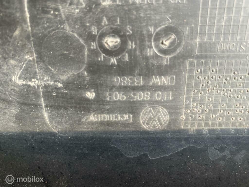 Onderlip voorbumper volkswagen touran 1t 1t0805903 Origineel, Gebruikt, Ophalen of Verzenden