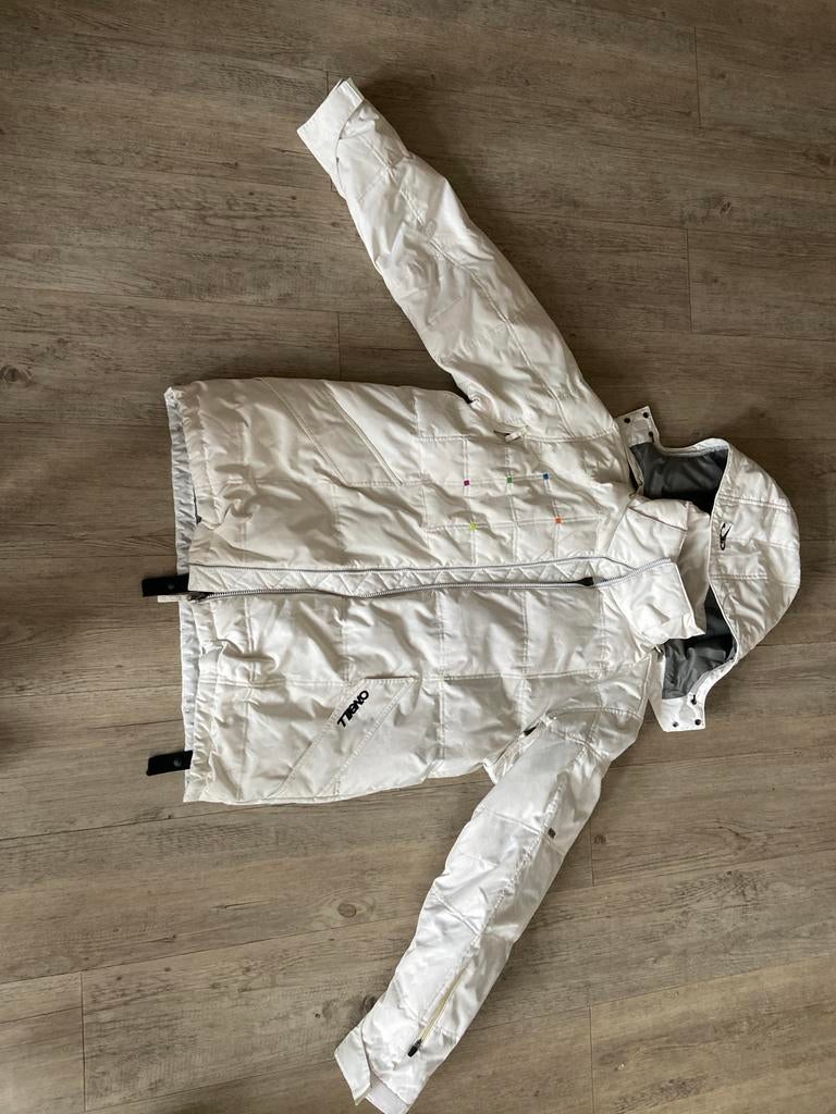 O'Neill ski-jas heren wit mt large valt ruim, Ophalen of Verzenden, Gedragen, Maat 52/54 (L), Jack