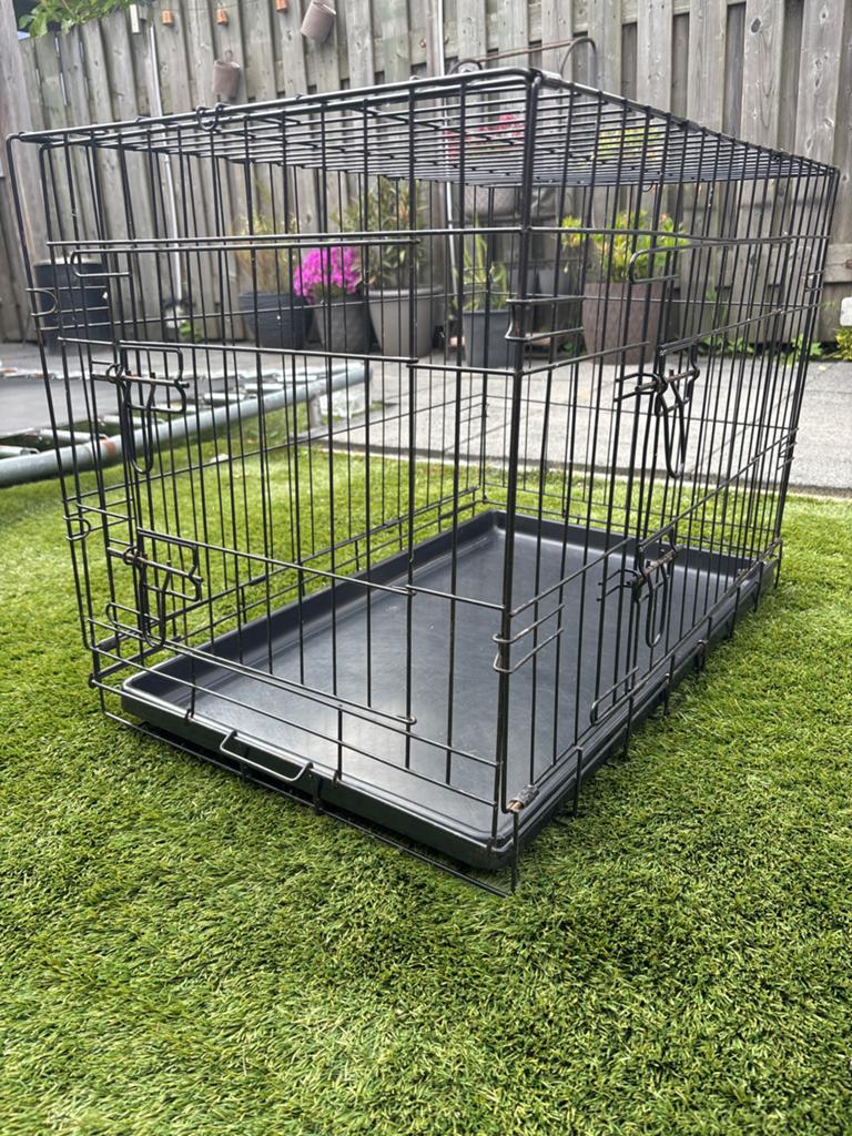 Honden bench, Dieren en Toebehoren, Hondenhokken, Ophalen, Gebruikt, Minder dan 65 cm, Minder dan 75 cm