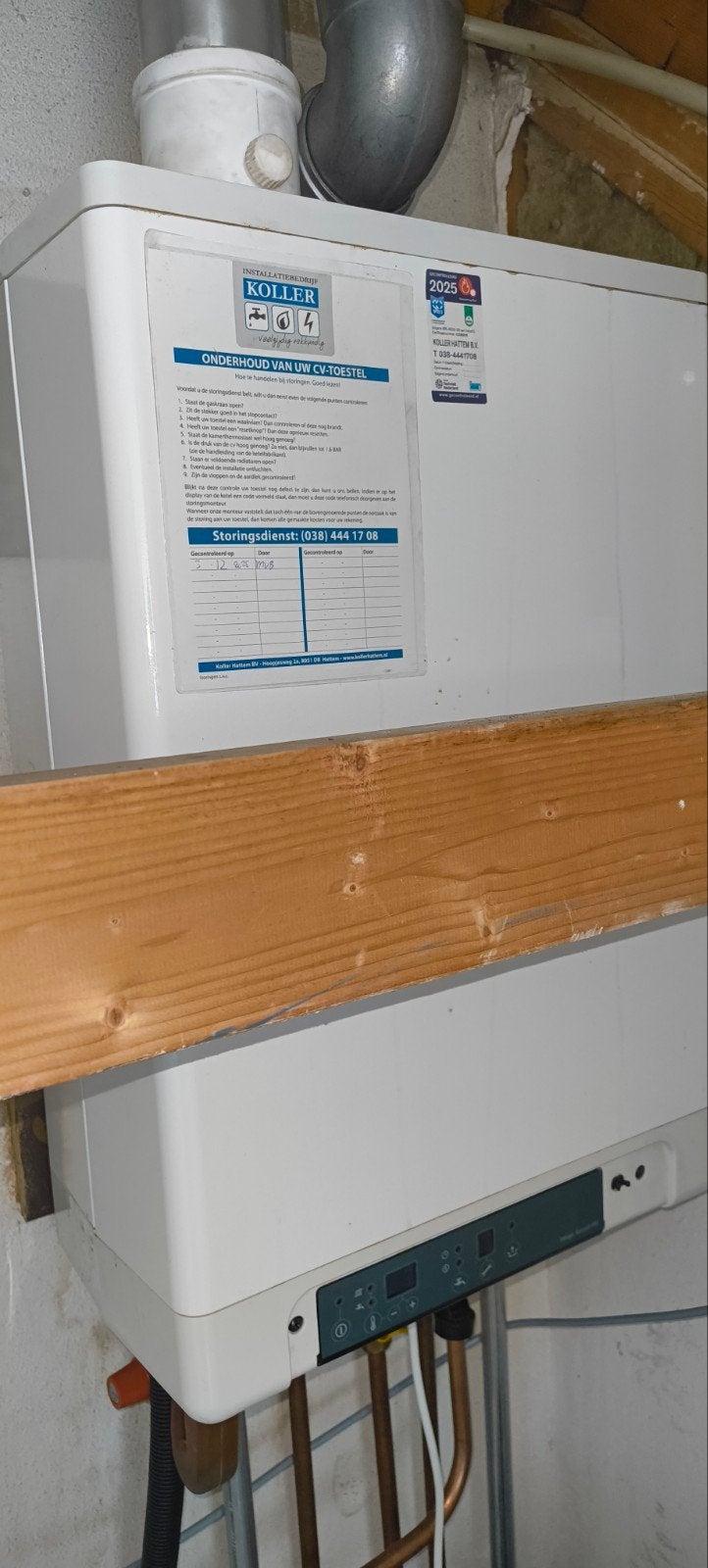 Koller CV-ketel - Goed onderhouden en functioneel, Ophalen, 30 tot 80 cm, Gebruikt, Cv-ketel of Combi-ketel