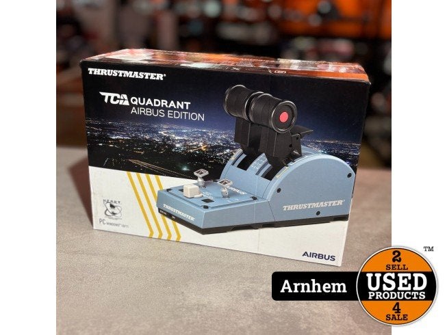 Thrustmaster TCA Quadrant Airbus Edition - Throttle Quadrant, Thrustmaster, Zo goed als nieuw, https://support.thrustmaster.com/en/contact-en/