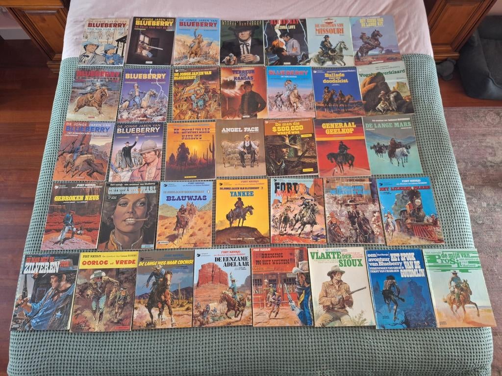 (Luitenant) Blueberry 36 stripboeken, Boeken, Meerdere stripboeken, Ophalen of Verzenden