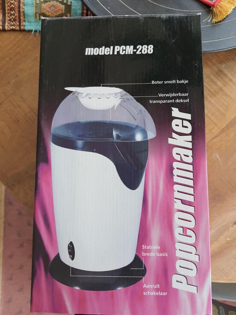 Popcornmaker PCM-288 - Nieuw in doos, Ophalen of Verzenden