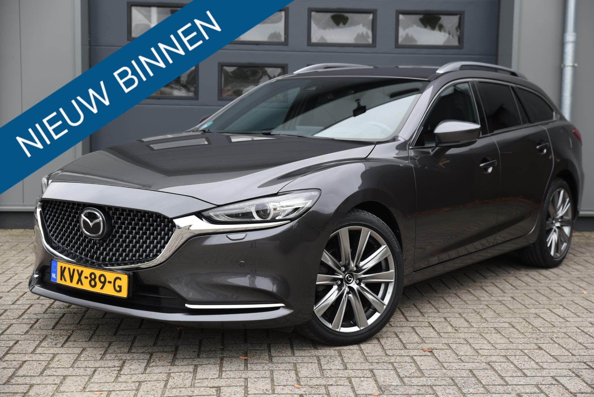 Mazda 6 Sportbreak 2.5 SkyActiv-G 194 Signature, Auto's, 15 km/l, Gebruikt, 4 cilinders, 6 sportbreak