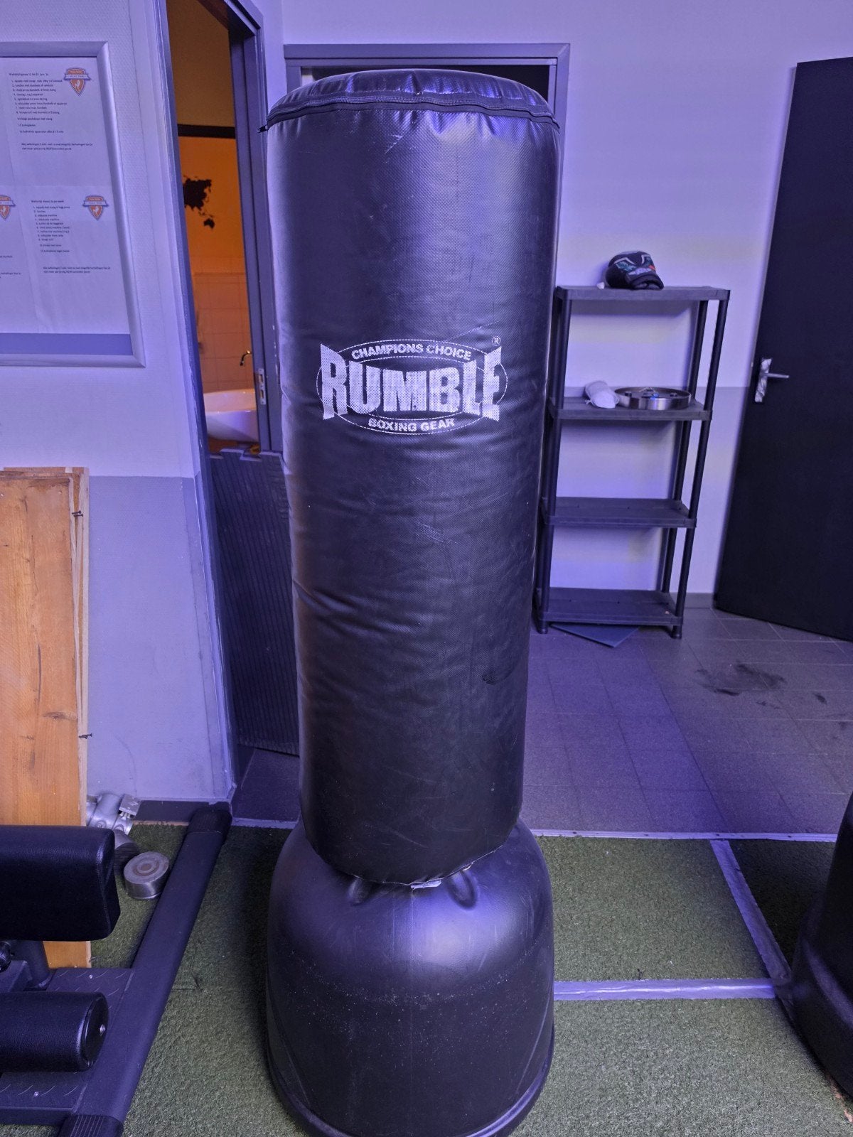 Rumble Vrijstaande Bokszak, Ophalen, Gebruikt, Bokszak