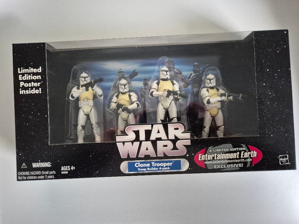 Star Wars OTC Clone Trooper 4-pack White, Verzamelen, Star Wars, Ophalen of Verzenden, Nieuw, Actiefiguurtje