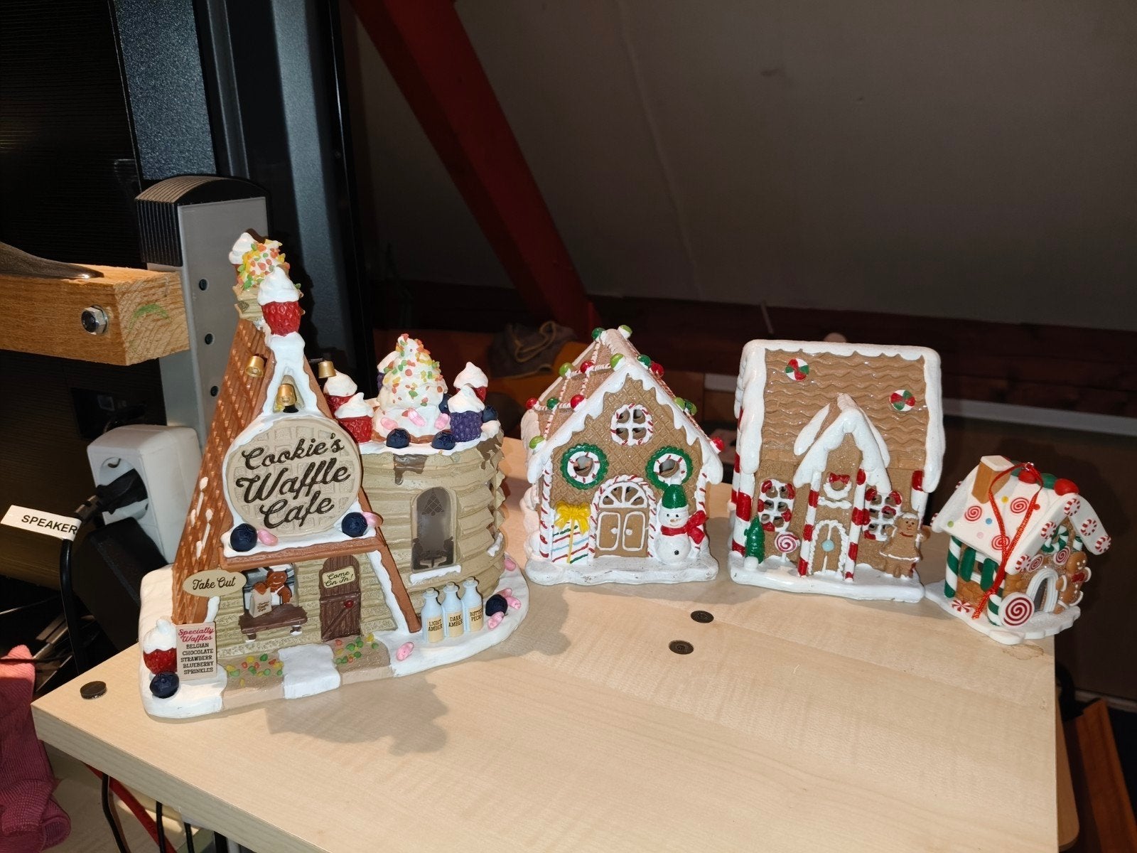 Lemax Intratuin kerstdorp kersthuisjes foodtrucks kerst, Ophalen