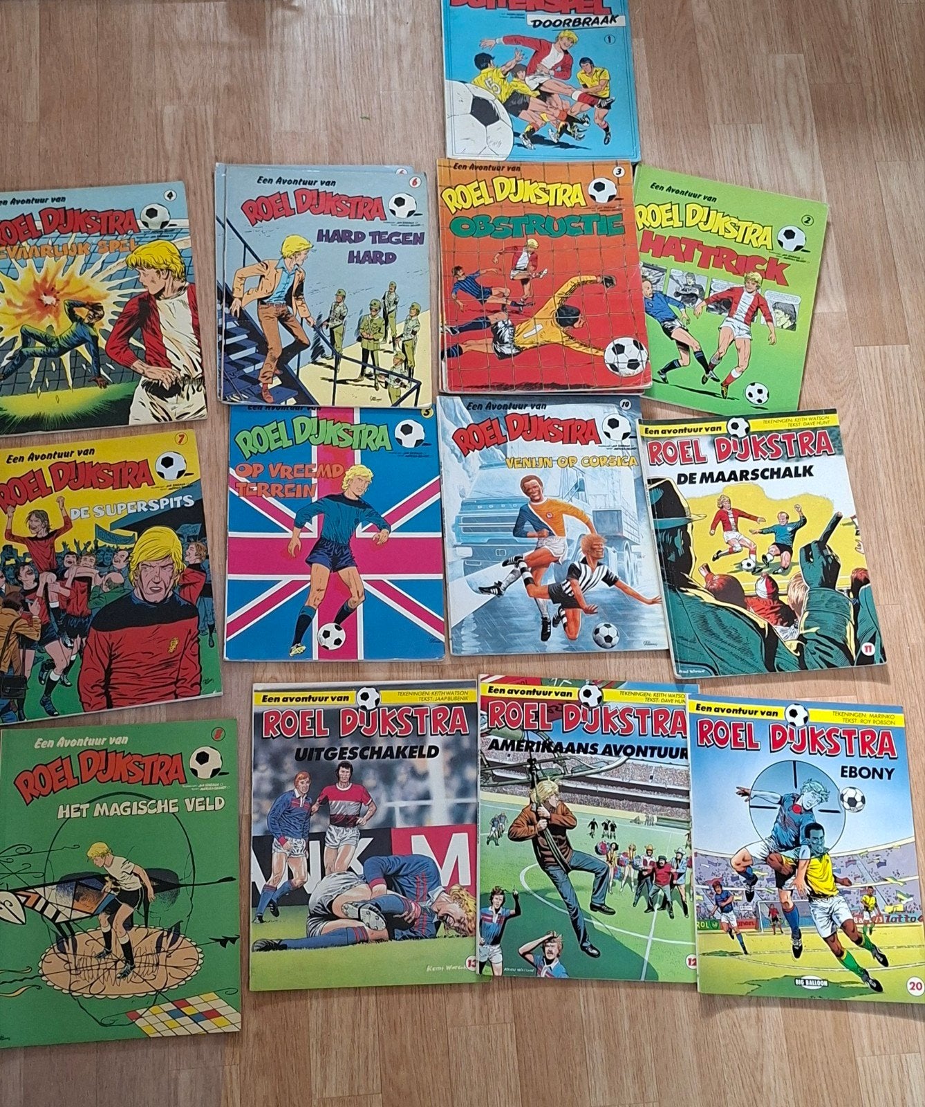 Verzameling Roel Dijkstra, Meerdere stripboeken, Ophalen of Verzenden, Gelezen, Jan Steeman, Andries Brandt