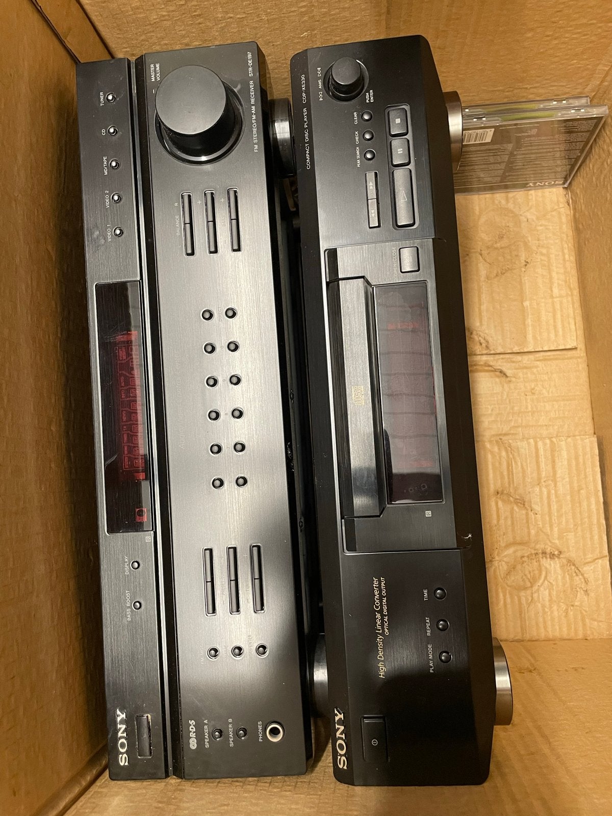Sony Stereo Set met CD-speler en Yamaha Speakers, Audio, Tv en Foto, Ophalen, Gebruikt, Losse componenten, Sony