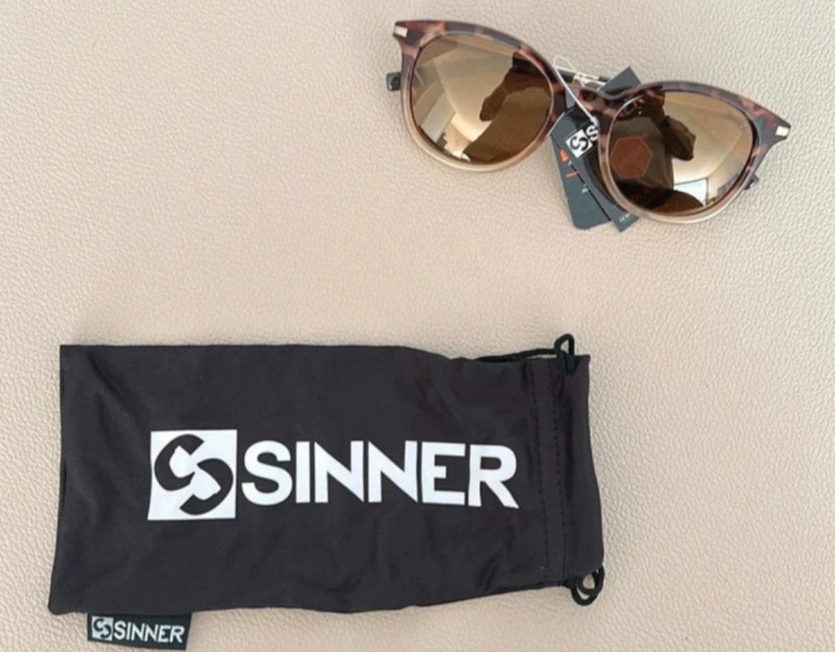 Sinner bruine tijgerprint zonnecbril, Sieraden, Tassen en Uiterlijk, Zonnebrillen en Brillen | Dames, Overige merken, Zonnebril