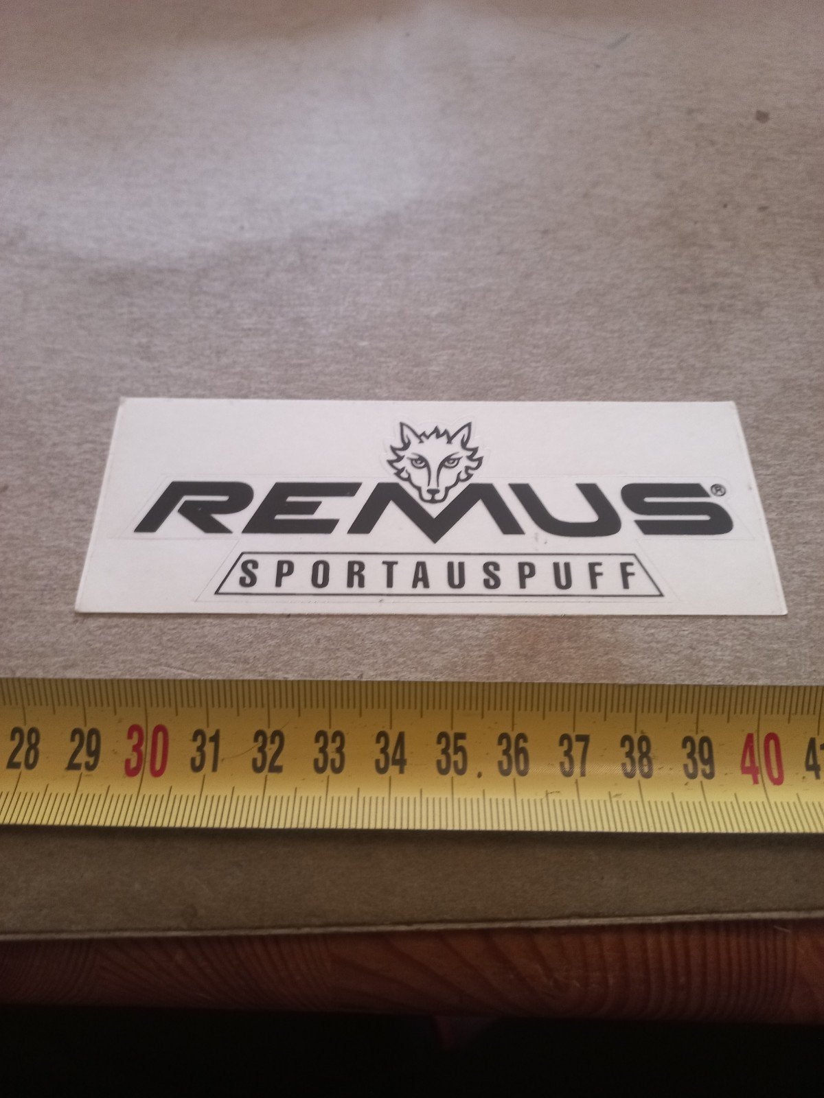 Remus Sportauspuff Sticker -, Ophalen of Verzenden, Nieuw, Universele onderdelen