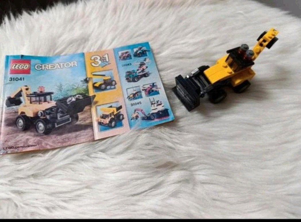 Lego Creator 31041 Bulldozer 3-in-1 met instructies, Lego, Compleet, Ophalen of Verzenden, Zo goed als nieuw
