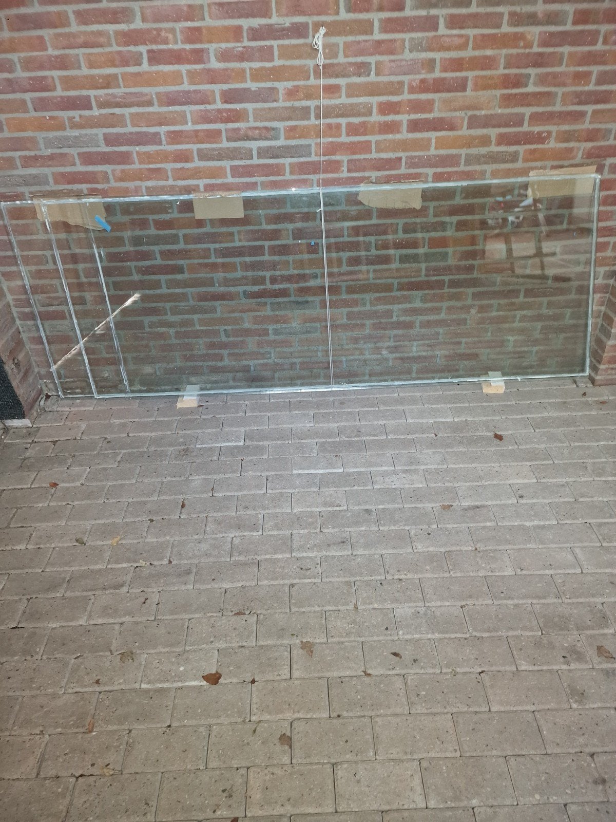Veiligheids glas gelaagd, Ophalen, 80 tot 120 cm, 160 cm of meer, Glasplaat