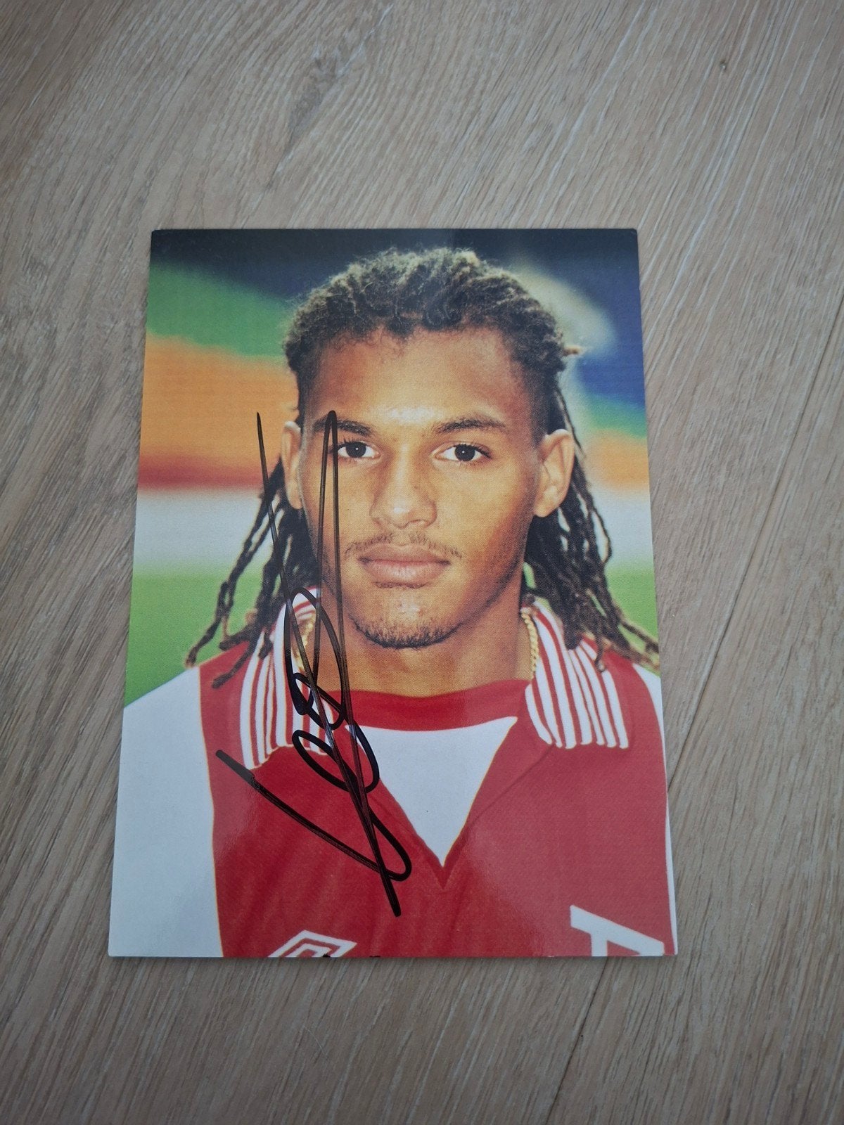Nordin Wooter - Ajax Spelerskaart met Handtekening, Ophalen of Verzenden, Ajax, Spelerskaart