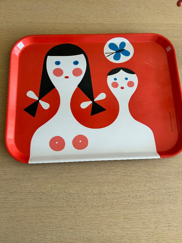 Vitra dienblad, Huis en Inrichting, Ophalen of Verzenden, Zo goed als nieuw, Rechthoekig, Kunststof