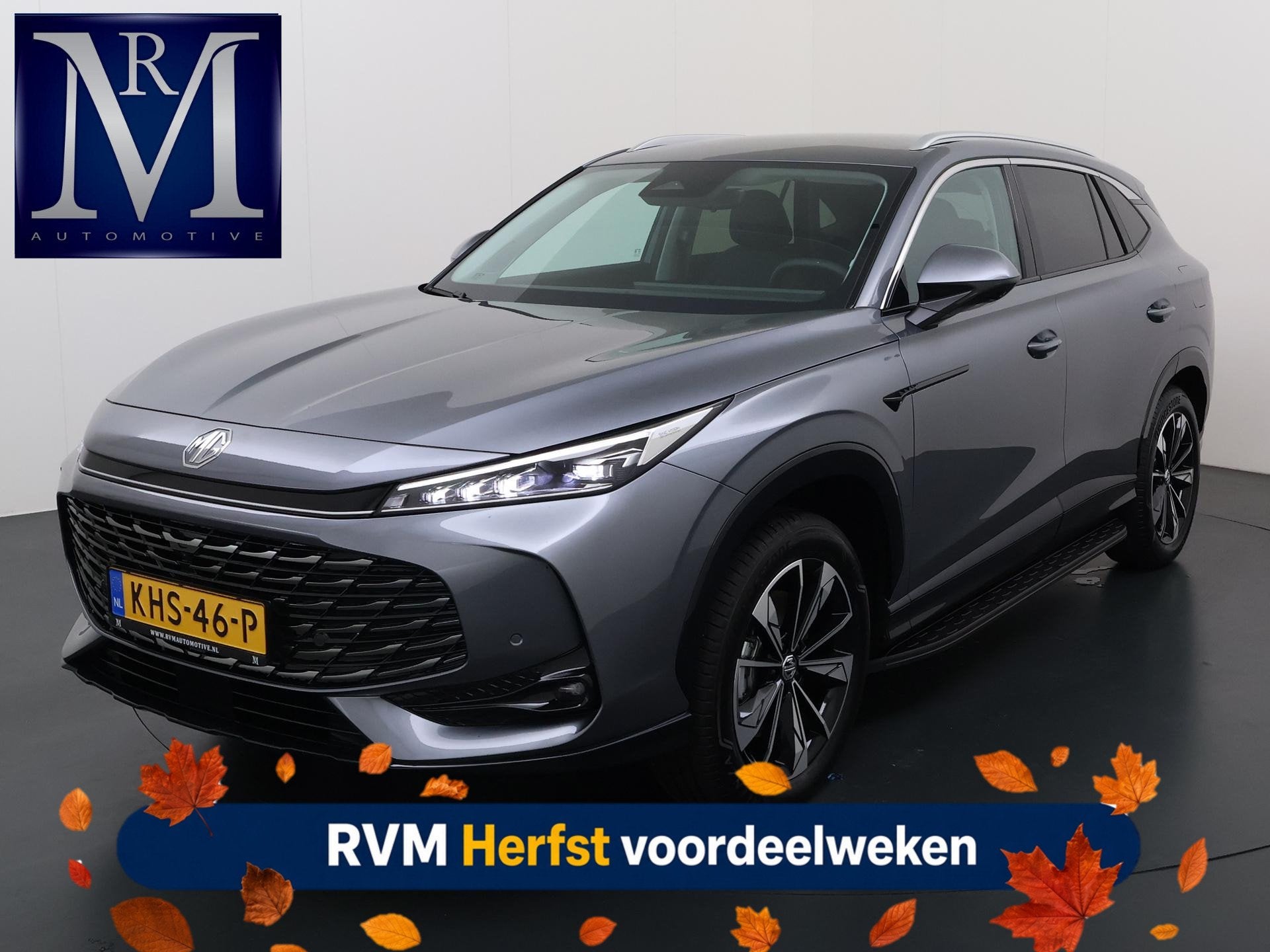 MG HS 1.5 TGDI Luxury PHEV VAN: 39.900,- VOOR: 32.330,- UW H, Auto's, Gebruikt, 4 cilinders, 258 pk, Plug-in hybride