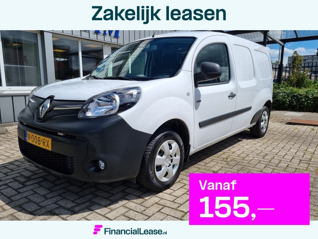 Renault Kangoo Z.E. Maxi, 33KWH KOOPACCU, MARGE INRUIL/FIN M, Stof, Gebruikt, Electronic Stability Program (ESP), Wit