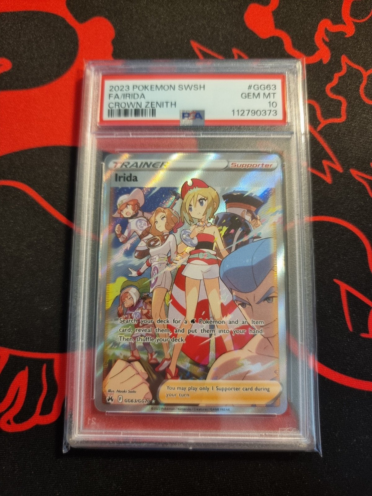 Irida gg63 psa10 minty, Hobby en Vrije tijd, Ophalen of Verzenden, Nieuw