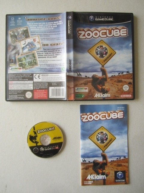 Zoocube Zoo Cube Nintendo Gamecube, Spelcomputers en Games, Gebruikt, Overige genres, 1 speler, Ophalen of Verzenden