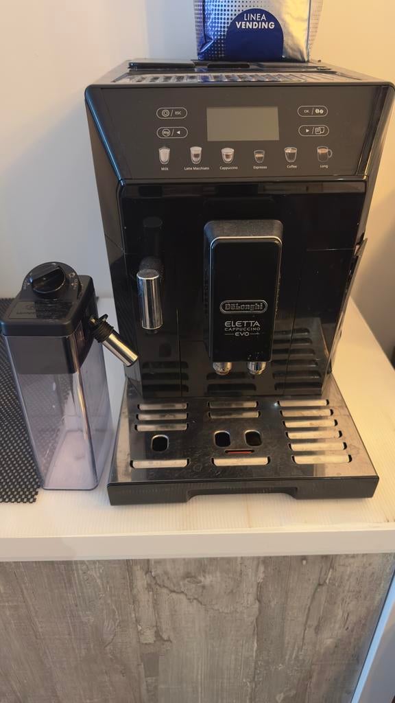 De'Longhi Eletta Cappuccino Evo - Refurbished Koffiemachine, Ophalen, Gebruikt, 10 kopjes of meer, Koffiemachine