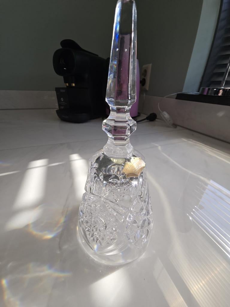 Prachtige Kristallen Bel - Decoratief en Uniek, Antiek en Kunst, Antiek | Glas en Kristal, Ophalen of Verzenden