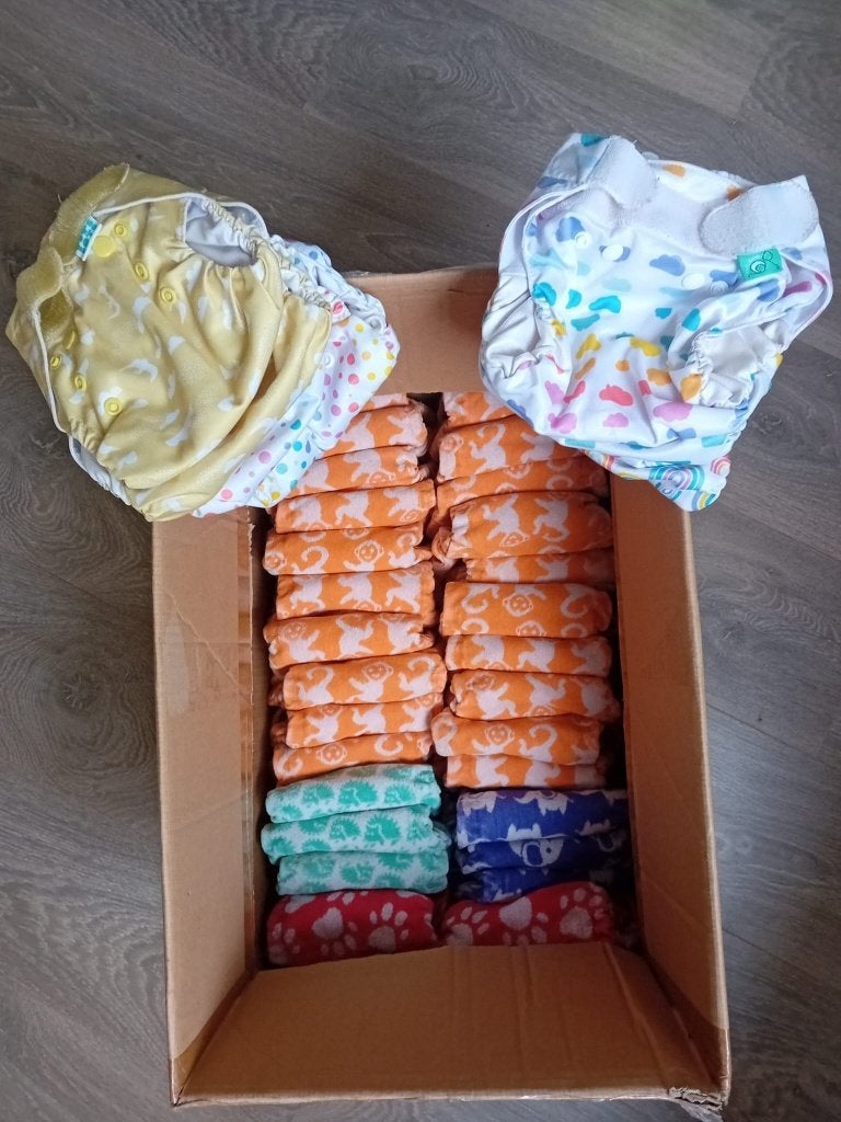 Totsbots Bamboozle maat 1 - 28 stuks + 8 overluiers, Ophalen of Verzenden, Gebruikt
