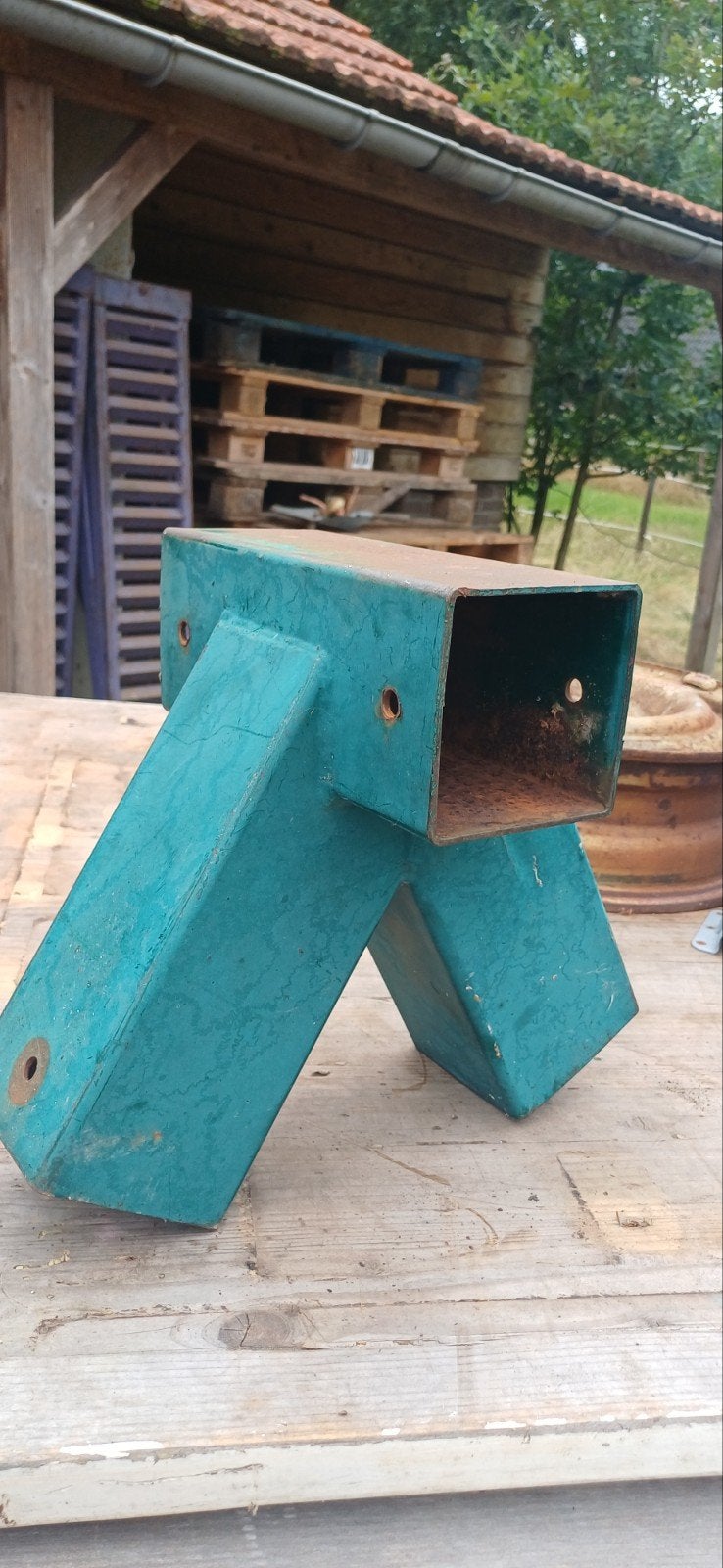 hoekverbinding schommel 2 stuks, Ophalen