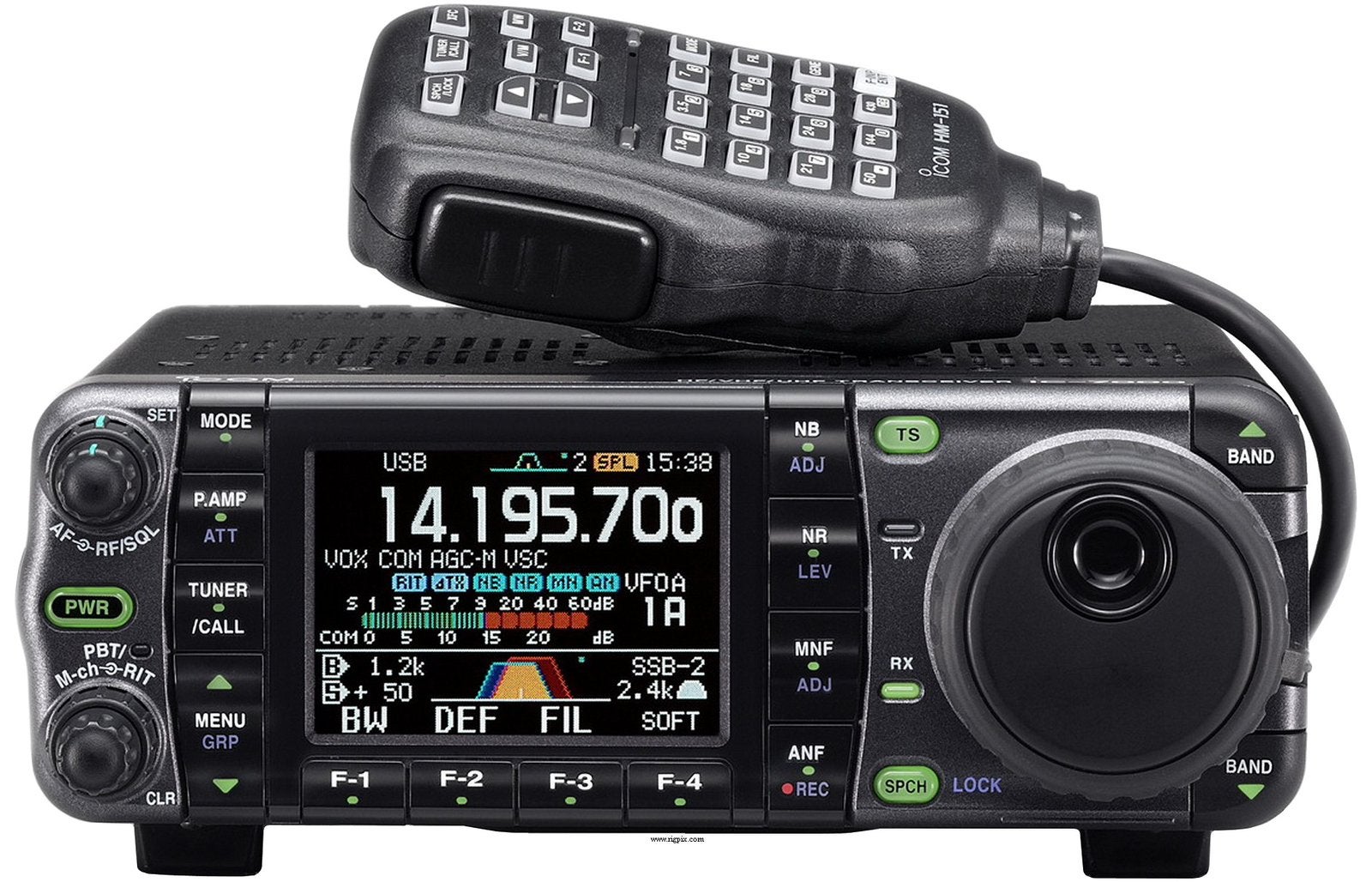 Gezocht Icom IC7000 transceiver, Ophalen, Zo goed als nieuw