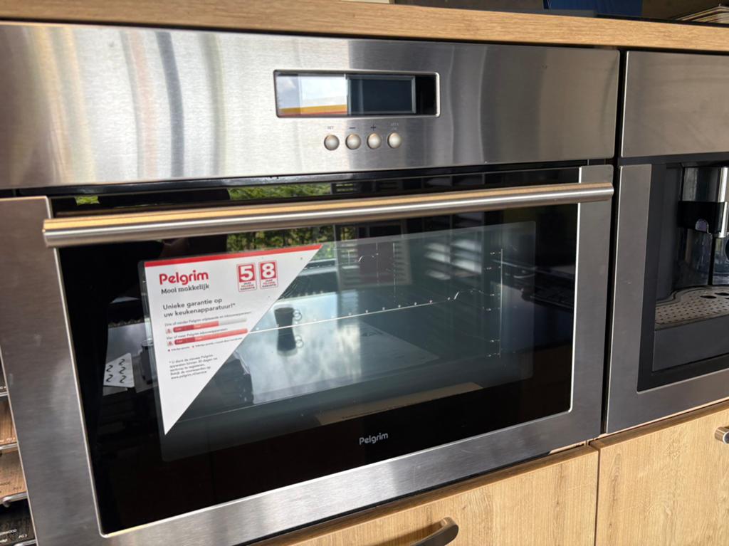 3x showroom Pelgrim inbouw apparaten nis 45cm, Witgoed en Apparatuur, Koffiezetapparaten, Ophalen, Koffiemachine