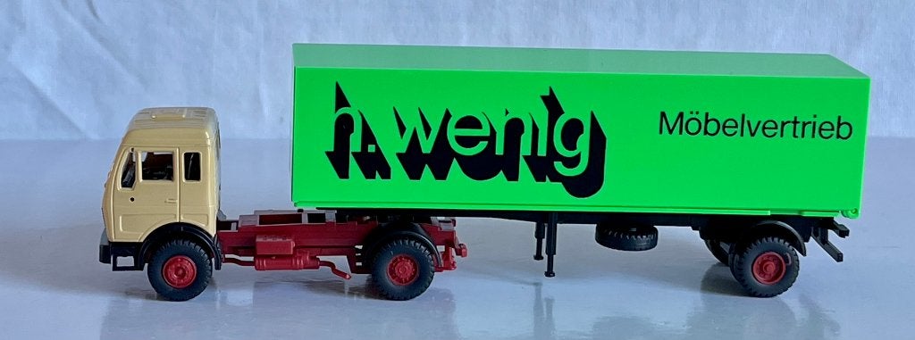 Roskopf 446: Mercedes Benz 1217 LS/36 "Wenig, Hobby en Vrije tijd, Modelauto's | 1:87, Ophalen of Verzenden, Zo goed als nieuw