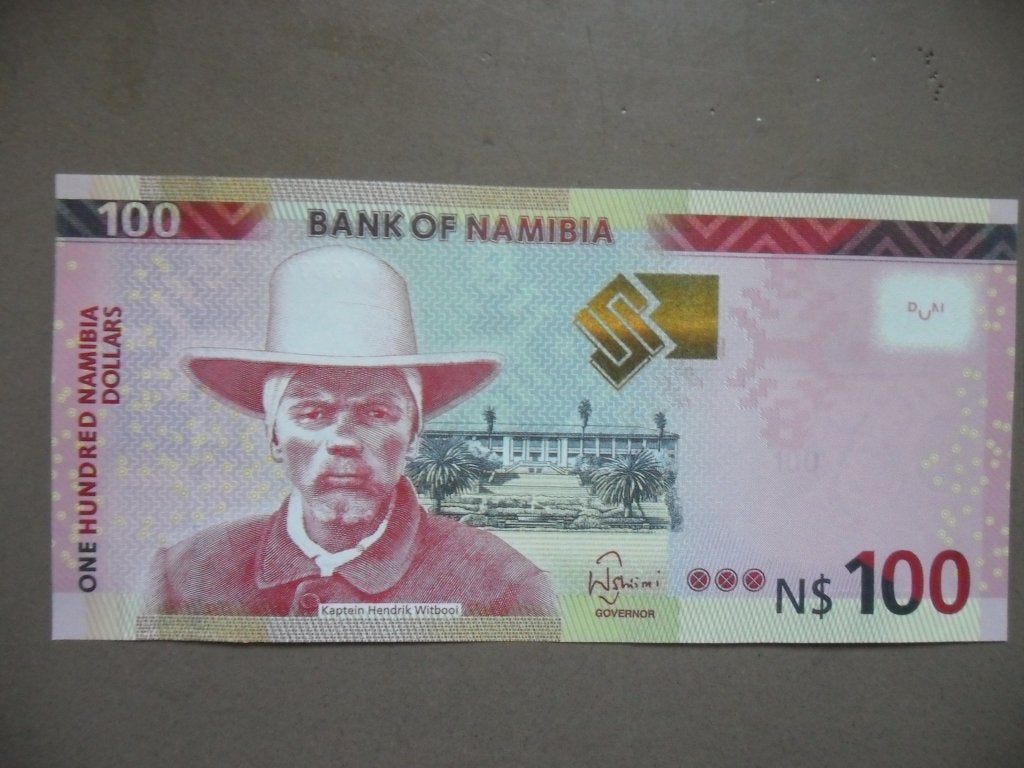Namibië #14 [2018] / 100 dollars UNC, Verzenden, Overige landen