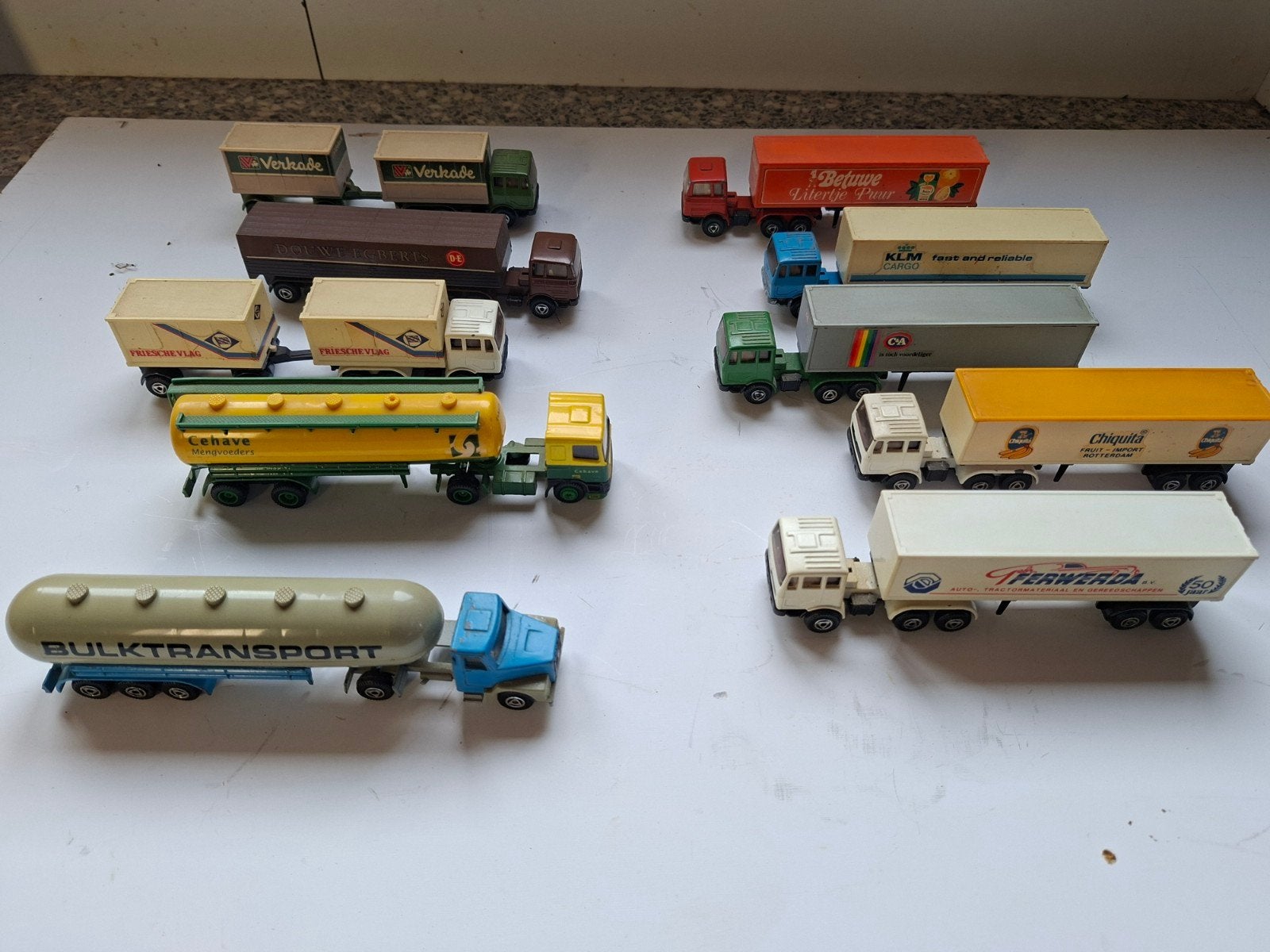 efsi vrachtauto's, trailer, Bak en aanhanger, tank of bulk, Ophalen of Verzenden, Zo goed als nieuw, Bus of Vrachtwagen, Efsi