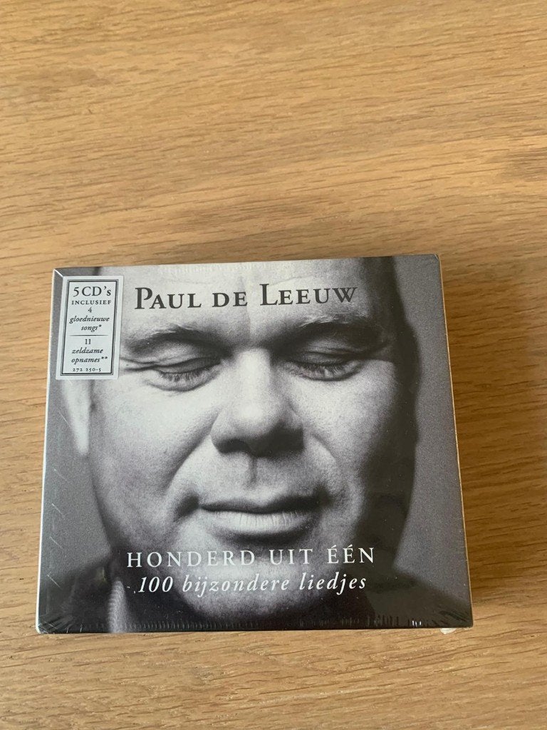 Deluxe CD Box Paul de Leeuw, Boxset, Ophalen of Verzenden, Levenslied of Smartlap, Nieuw in verpakking