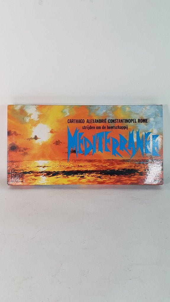 Mediterranee, vintage strategisch spel Clipper. 8C9, Tweedehands verkoop, Tweedehands verkoop, Gebruikt, Ophalen of Verzenden