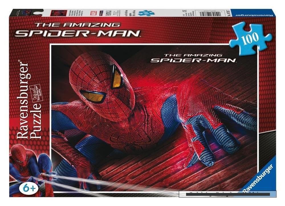 Ravensburger Marvel the Amazing Spider-Man puzzel 100 stuks, Ophalen of Verzenden, Meer dan 50 stukjes, Nieuw, 6 jaar of ouder