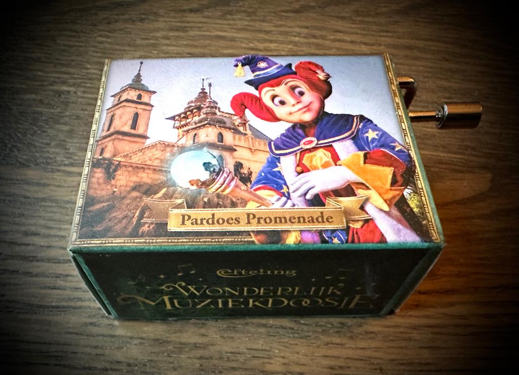 Muziekdoosje Efteling Pardoes Promenade muziek doosje, Ophalen of Verzenden, Zo goed als nieuw, Overige typen