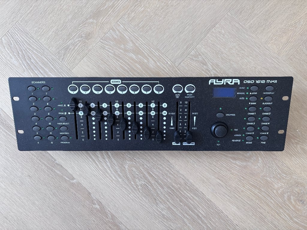 Ayra OSO 1612 MKII DMX controller, Ophalen, Gebruikt